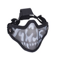 Bravo Tac Gear Strike Steel Skull Half Face Mask